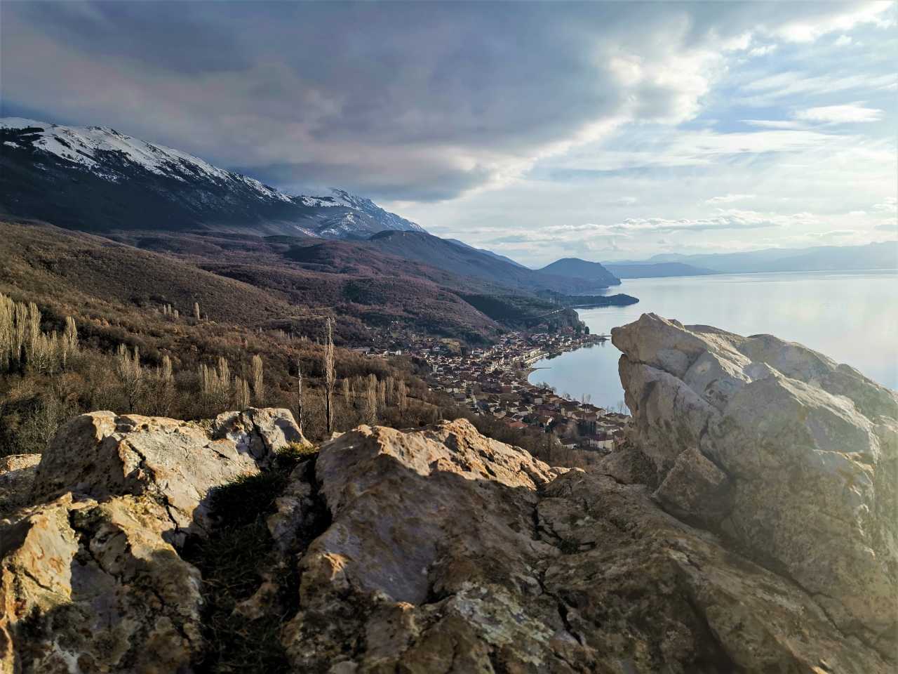 A stunning view in our walk in the mountains