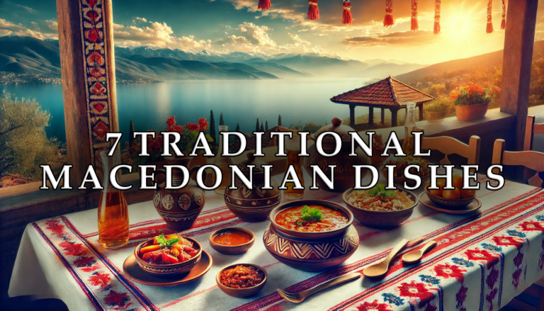 Macedonian traditional dishes